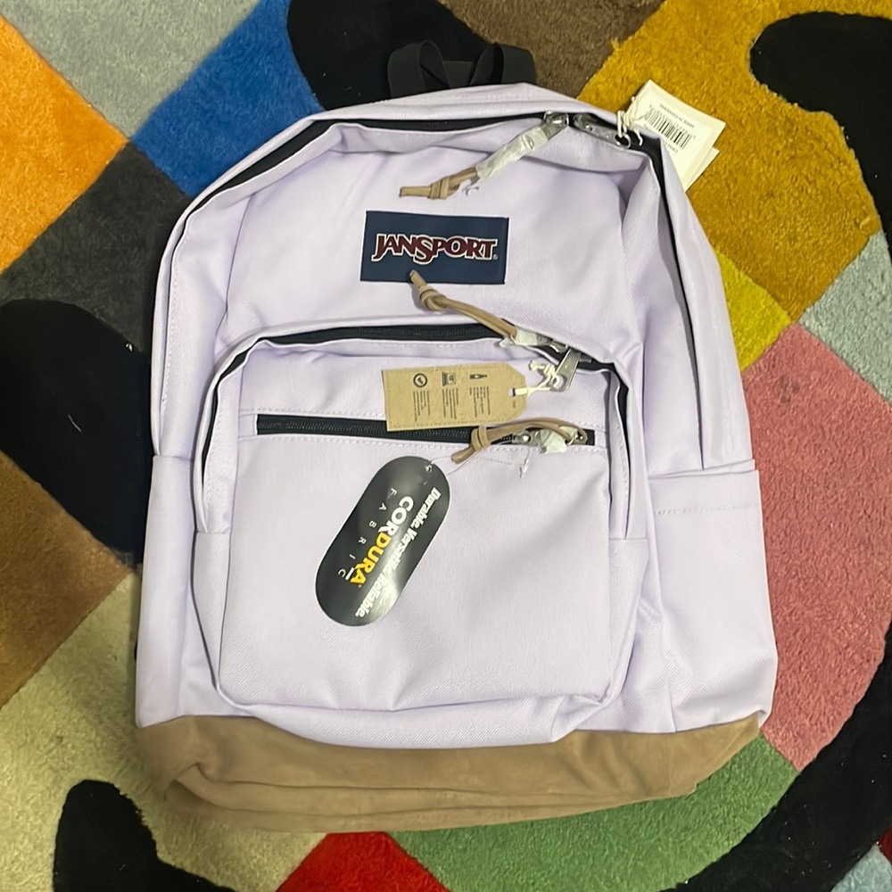 jansport rightpack backpack lilac / one size fits all